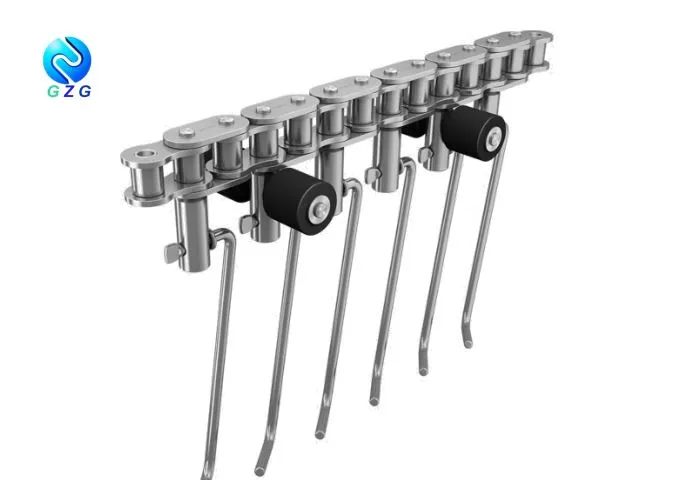 Lanțuri transportoare pentru producția de cârnați