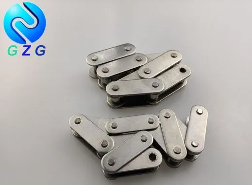 Lanț transportor cu pas dublu din oțel inoxidabil