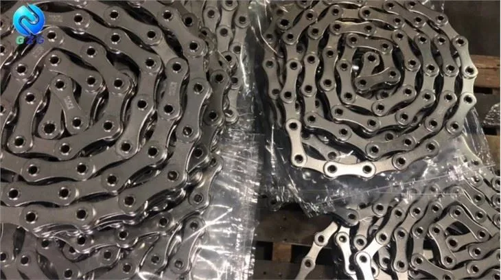 stainless steel double pitch roller chain